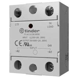 Finder Solid State Relay 77A190248250 25 A Switching Voltage (Max.): 280 V/AC Zero Voltage Switching Pack of 1
