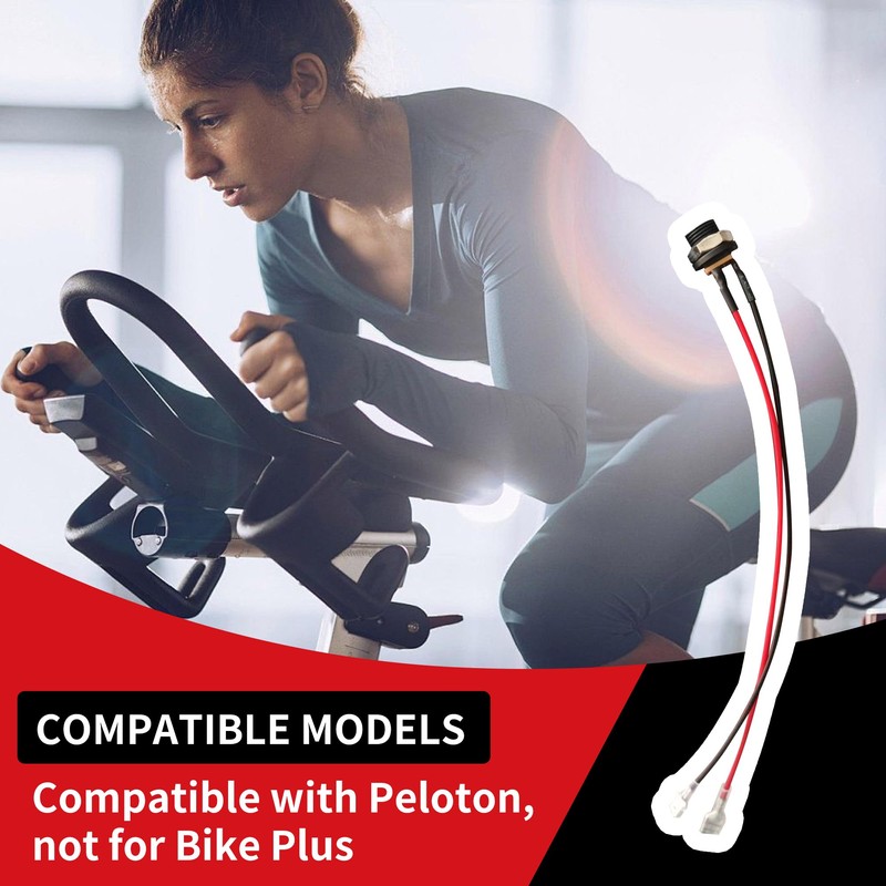 brougetme for Peloton Exercise Bike Compatible Power Plug Connector Input