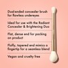 ICONIC LONDON Highlight and Blush Duo Brush | Two Sided