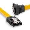 sonero® SATA III 6Gb/s Daten-Kabel, 0,30m, gewinkelt, gelb