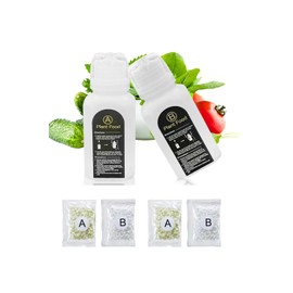 Plant Food Hydroponics Nutrients Supplies Hydroponic Growing System General A&B Plants Food for Vegetables Fruits Flowers Thrive - Indoor Herb Garden Plants Accessories