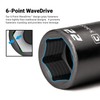 Capri Tools 13/16-Inch Shallow Impact Socket, 1/2-Inch Drive, 6-Point, SAE