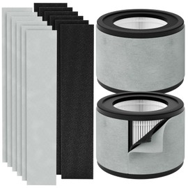 Z-2000 Filter Replacement, Compatible with TruSens Medium Purifier Z-2000, Z-2500, Z2000, 3-Stage Filtration with 2 HEPA Filters + 6 Carbon Filters + 6 Pre-Filters