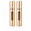 2-Pack Refillable Perfume Atomizer Bottles for Travel – 5ml/10ml Bottom-Fill
