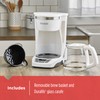 BLACK+DECKER 12-Cup Digital Coffee Maker, CM1160W, Programmable, Washable Basket Filter,