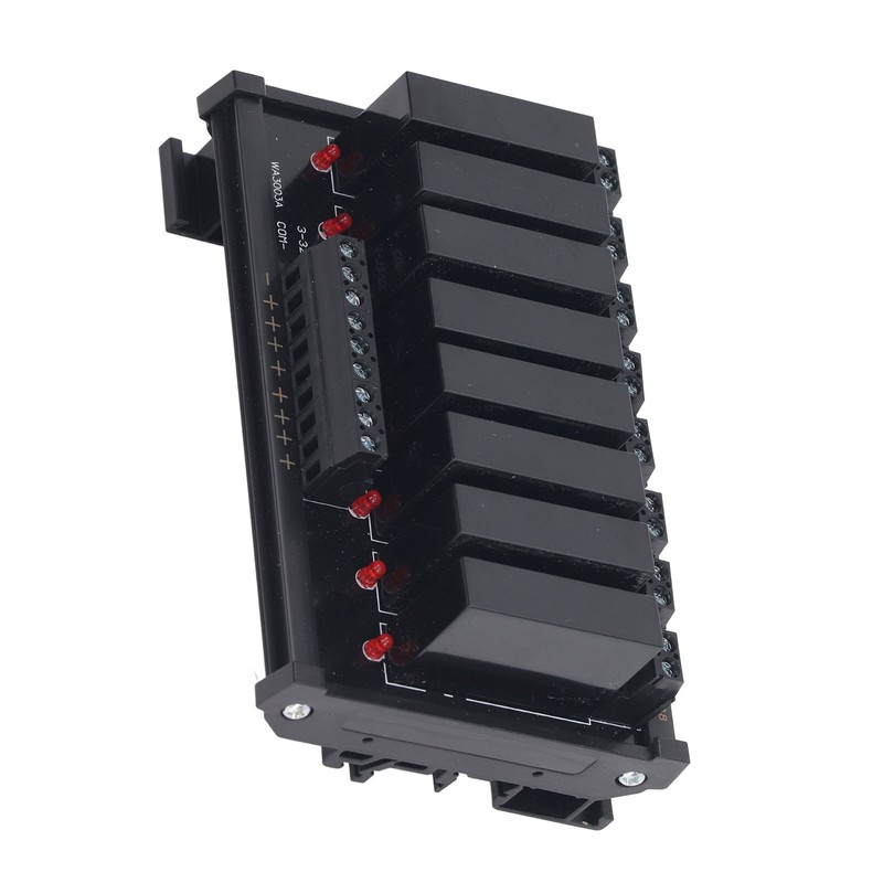 Solid State Relay Module DIN Rail Installation 8 Channel Solid