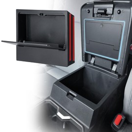 JOYTUTUS Center Console Organizer Compatible with 2024 2025 Tacoma & 2025 4Runner, Armrest Hidden Storage Box
