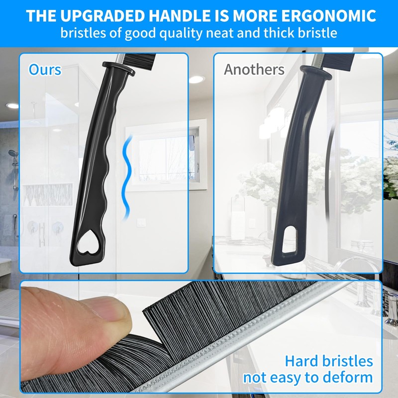 4TH Multi-Purpose Hard Bristle Crevice Cleaning Brush -Deep Reach Gap