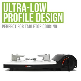 TECHEF - AGNI Portable Butane Gas Stove Burner, Made in Korea (Stove + 4 Butane)