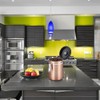 Coffee Container Large Airtight Stainless Steel Black Kitchen Storage Canister