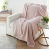 Crafted by Catherine Heathered Cozy Knit Throw Blanket 60" x