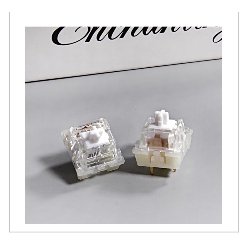 KTT Rose Switch Linear 63g MX Switch for Mechanical Keyboard