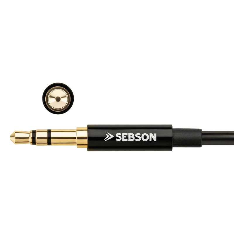 SEBSON Audio Cable 3 m Jack 3.5 mm to 2
