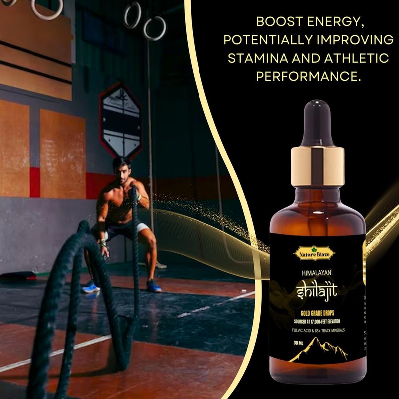 Nature Blaze Himalayan Shilajit (Drops 30Ml / 1.0 Oz)