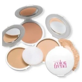 Maquillaje En Polvo Compacto Avon Color Trend, Tono Neutral Light Medium