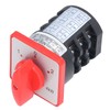BERM Changeover Switch Rotary Knob 3 Pole 3 Position Accessory