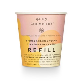 Good Chemistry Lime + Sunshine Biodegradable Candle Refill