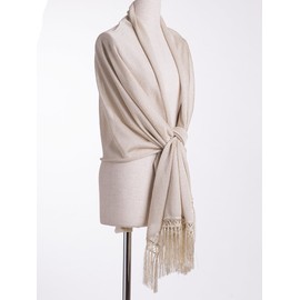 Aurora Custom Large Lame Shawl Made in Japan Large Shawl Wedding Party Dress, beige gold