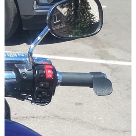 Crampbuster CB4 Black Throttle Mounted Motorcycle Cruise Assist