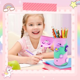 XLZJYIJ Pencil Case Girls Zip, Contrasting colour, dujiaoshou