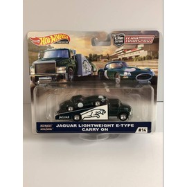 TEAM TRANSPORT Hot Wheel 1/64 Jaguar Lightweight E-Type Carry-On [FYT13]