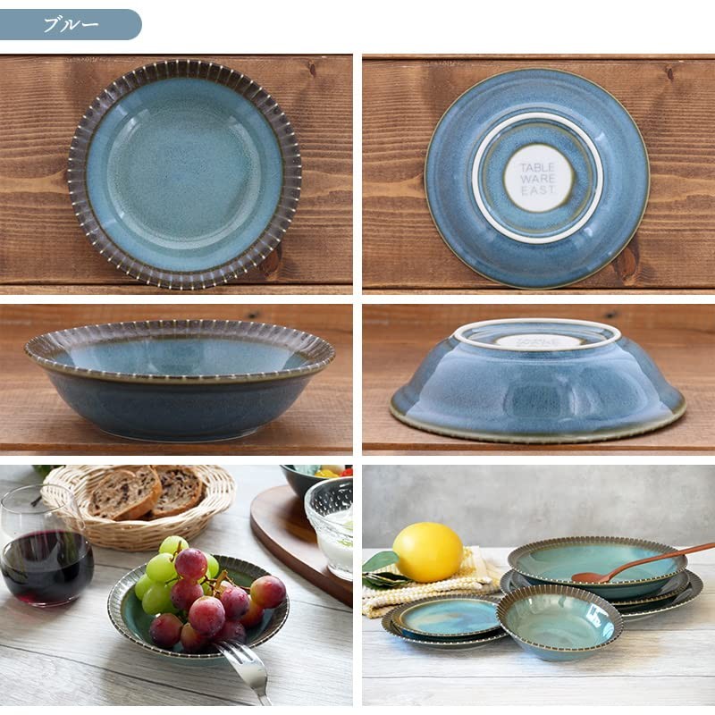 EAST table (イーストテーブル) Bowl 13.5cm Rim Ten Grass LARLE Marre