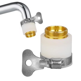 LIKENNY Faucet Tip Faucet Shower Faucet Parts Conversion Adapter Pipe Diameter 13-23mm Connector Spout M22 Screw Joint Worhead Washbasin Water Tap Kitchen