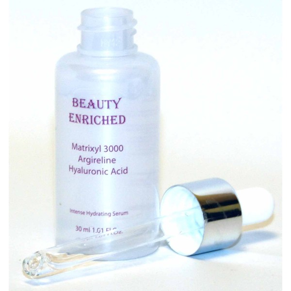 Beauty Enriched Matrixyl 3000 Argireline Hyaluronic Acid Serum Cream for Reducing Face Wrinkles, Sun Spots, Face Lifting without Needle (2 oz)