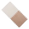 10pcs Plush Foam Floor Mat Washable Interlocking Carpet Tiles Cuttable