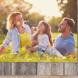 HomeRoots 8X10 Rustic Weathered Grey Picture Frame With Plexiglass Holder