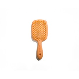 Muitomas, Haarbürste, Bürste für feines Haar mit flexiblen Borsten und ergonomischem Griff, Entwirrungsbürste für glattes und lockiges Haar, Farbe Peach Fuzzy