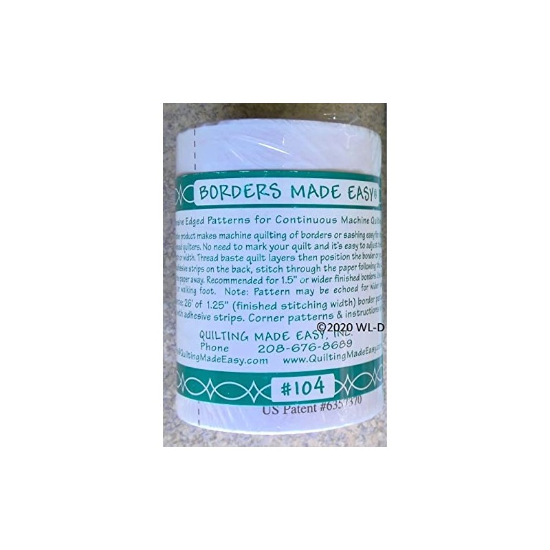 BORDERS MADE EASY #104