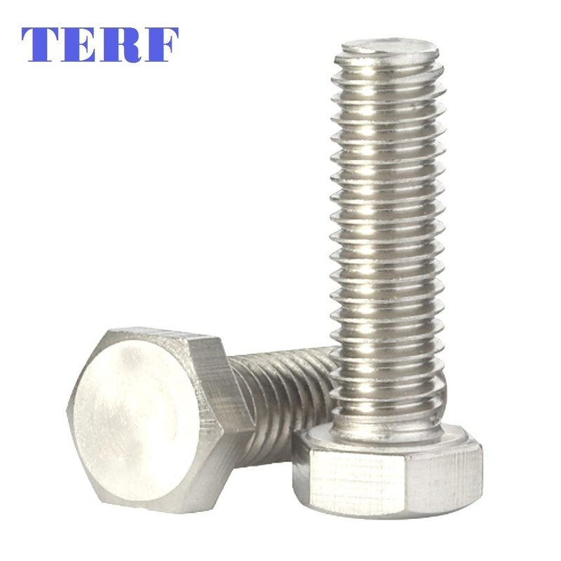 TERF® M3 X 8mm Hex Bolts Fully Threaded Set Screw