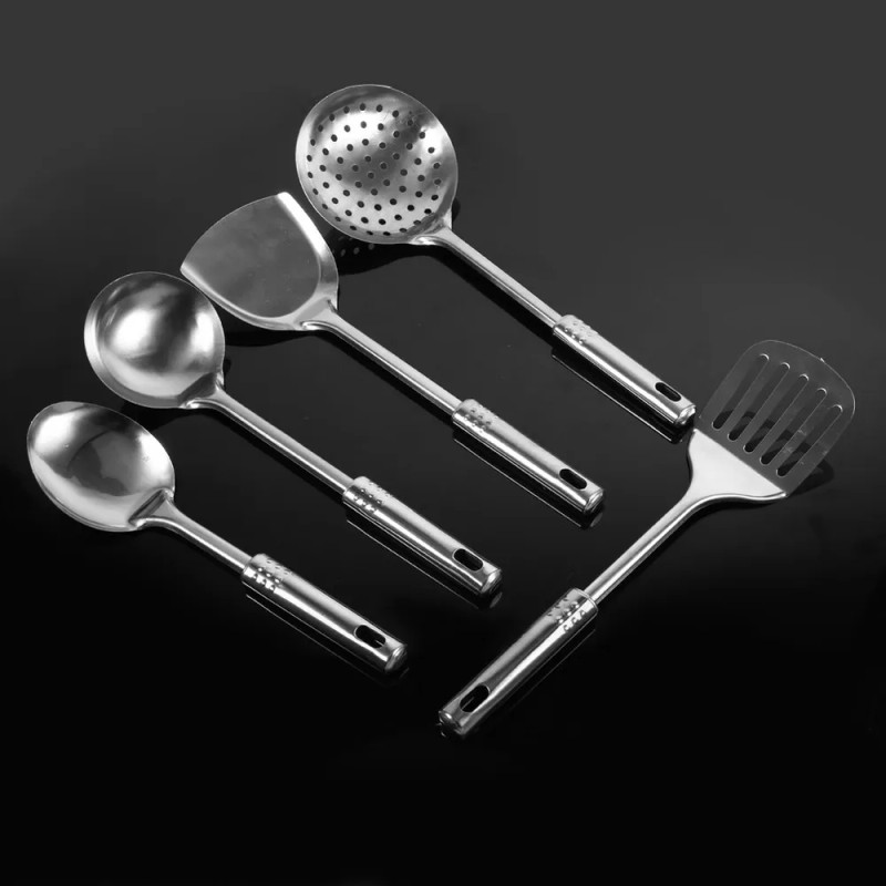 Juego De Utensilios De Cocina De Acero Inoxidable Ik, Rw