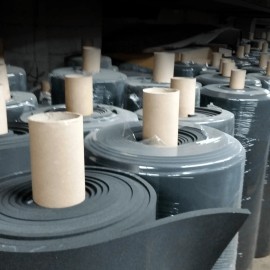 ALL ABOUT RUBBER CLOSED CELL SPONGE 3/8 RUBBER NEOPRENE/EPDM  3/8THKX53"WIDE