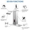 CDLODIN Touchless Bathroom Faucet Automatic Bathroom Sink Faucet with Sensor,
