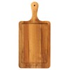 HTB HTB-ACBM1 Wooden Handle Cutting Board Square Cutting Board Natural
