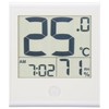 Ohm (OHM) Thermometer Hygrometer Digital Thermometer [Large Characters for Easy