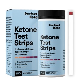 Perfect Keto Ketone Test Strips Kit For Testing Ketones On Low Carb Ke