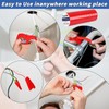 Oleitodh 100 Rolls Red Electrical Tape Bulk 3/4 Inch x