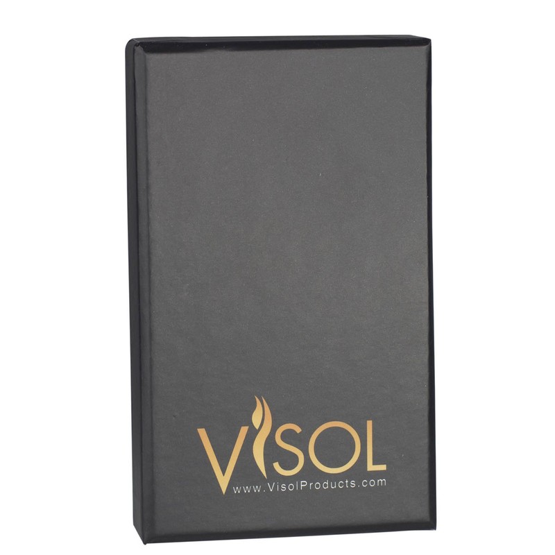 Visol Triad Black Matte Triple Torch Flame Cigar Lighter