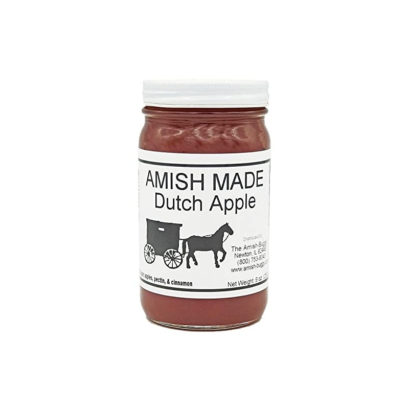 Amish Jam Dutch Apple - "8 Oz. Jar - Qty