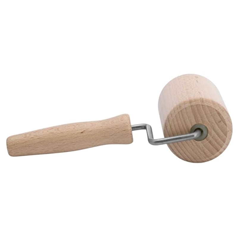 teemando® Rolling pin for baking tray corners, cylindrical corner roller