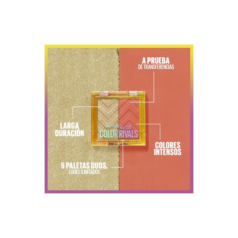 Maybelline Sombras de Ojos de larga duración, a prueba de
