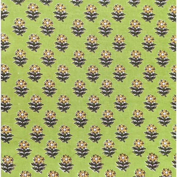 AVKA Studio Hand Block Print Fabric by The Yard -