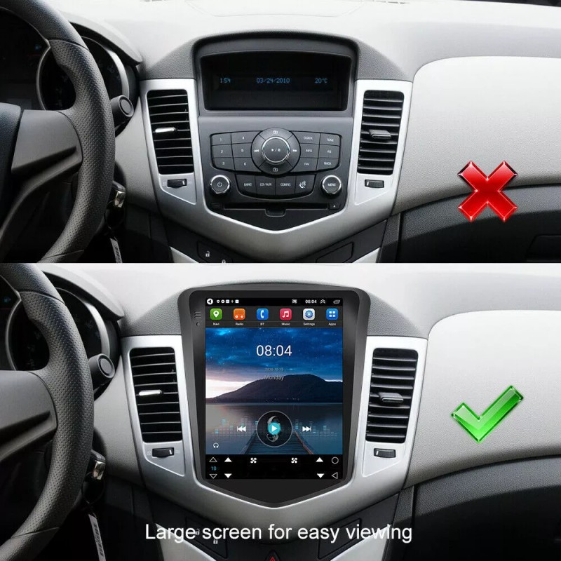 PODOFO 9.7" For Chevy Cruze 2009-2015 Android 13 Car Radio