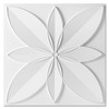 WOWSTAR 12-Pack 24"x24" Drop Ceiling Tiles, Waterproof Glue Up Ceiling