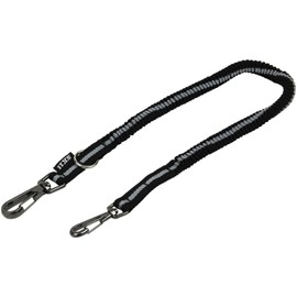 SK11 Fabric Safety Cord with Load Capacity: Approx. 6.6 lbs (3 kg), Hook x Hook, Gray, SNSC-3-H-GRY