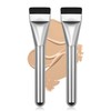 Foundation Brush, Liquid Foundation Brush, Flat Type, Spatula Brush, Extra