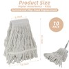 LISHINE 10 Pcs Mop Head Replacement Commercial Heavy Duty Mop